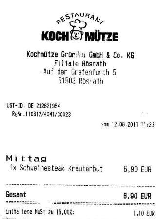 pfei Hffner Kochmtze Restaurant